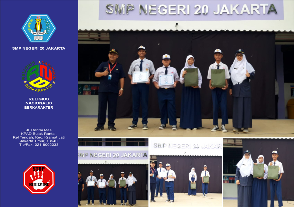 SMPN 20 Jakarta Berikan Apresiasi kepada Kelas Penyumbang Minyak Jelantah Terbanyak