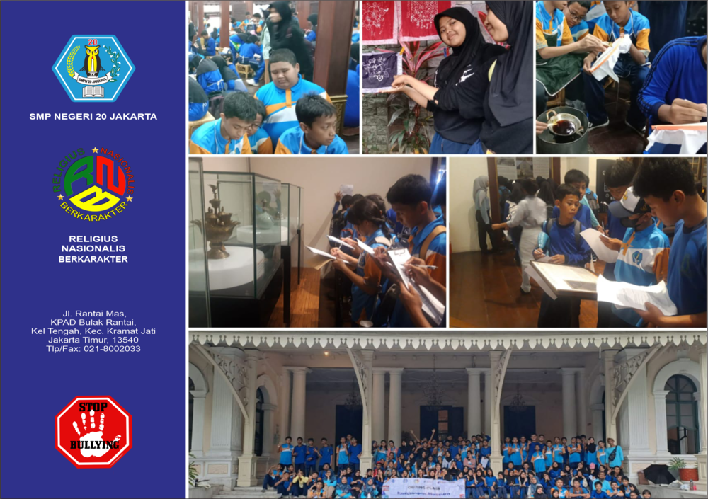SMPN 20 Jakarta Gelar Kegiatan Outing Class ke Museum Fatahillah dan Museum Tekstil