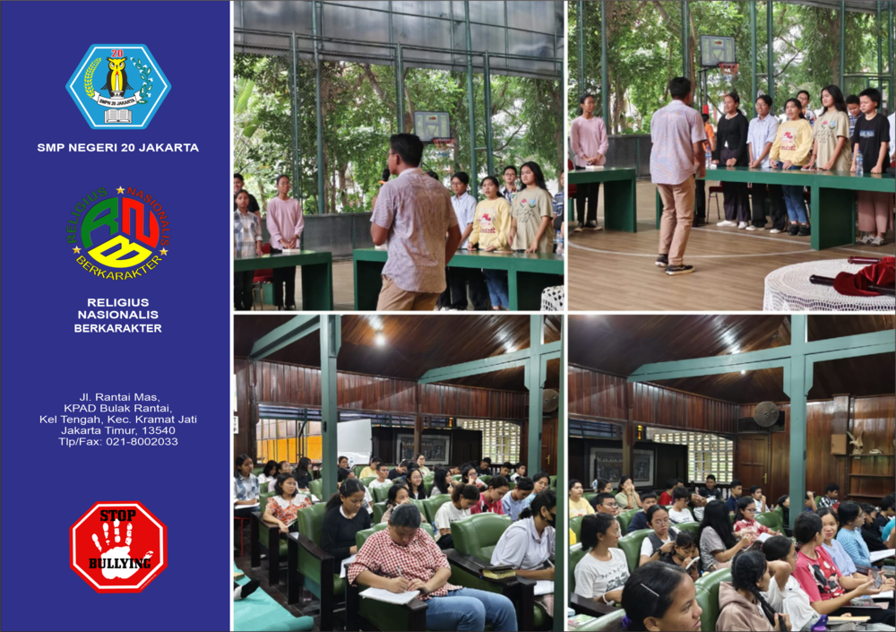 SMPN 20 Jakarta Gelar Retret Rohkris tahun 2025