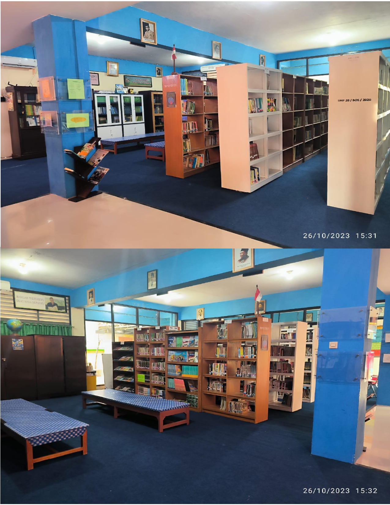 Kegiatan Perpustakaan SMPN 20 Jakarta