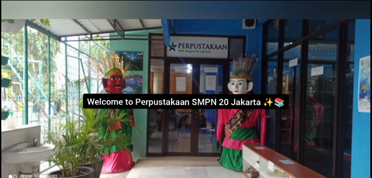 Perpustakaan SMPN 20 Jakarta